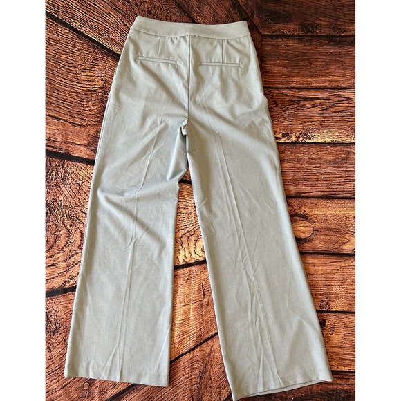 House‎ Of Harlow 1960 Pleated Textured Dress Trousers Pants Light Blue Sz 10 - Picture 15 of 15